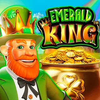 Portada oficial de Emerald King, del estudio Pragmatic Play