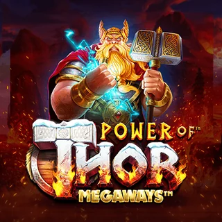 Portada oficial de Power of Thor Megaways, del estudio Pragmatic Play
