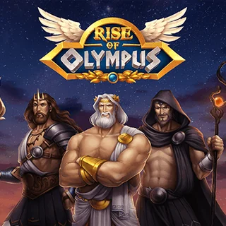 Portada oficial de Rise of Olympus, del estudio Play'n GO